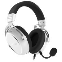 Căști Hator Hypergang 3 White Cu fir / Gaming / Over the ear