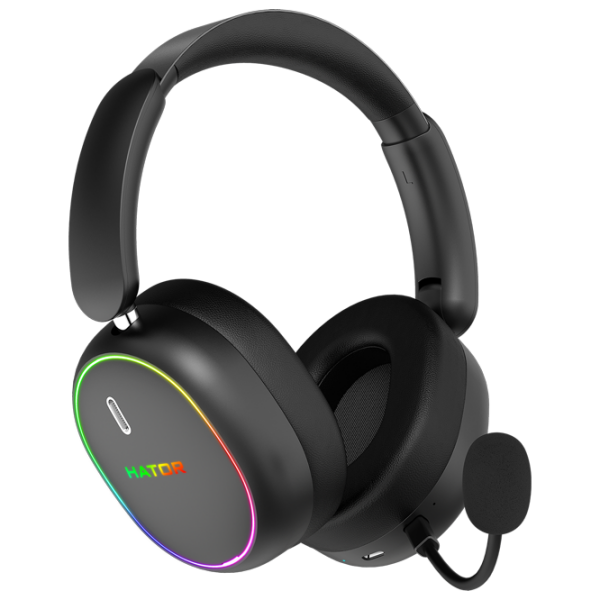 Căști Hator Phoenix 2 Black Fără fir + Cu fir / Gaming / Over the ear photo 5