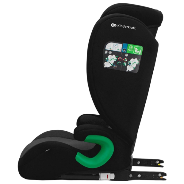 Scaun auto KinderKraft Junior Fix 2 KCJUFI20BLK0000 Black 3 ani - 12 ani, 36 kg photo 2