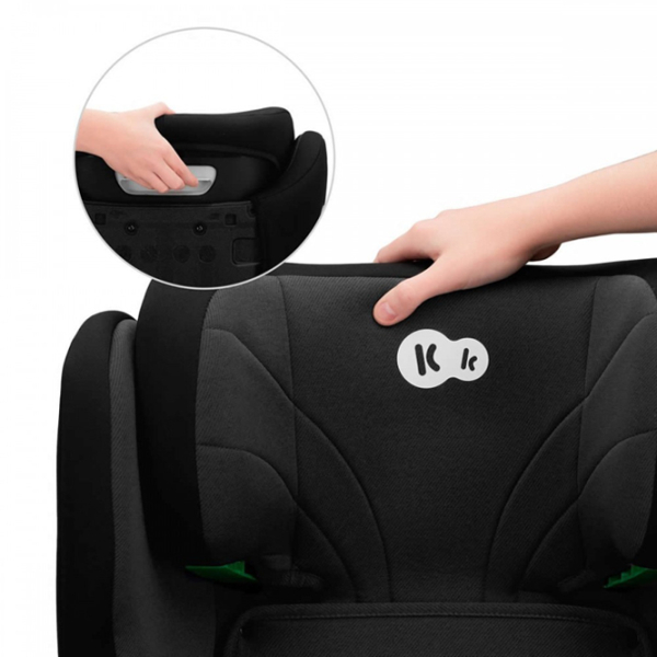 Scaun auto KinderKraft Junior Fix 2 KCJUFI20BLK0000 Black 3 ani - 12 ani, 36 kg photo 7