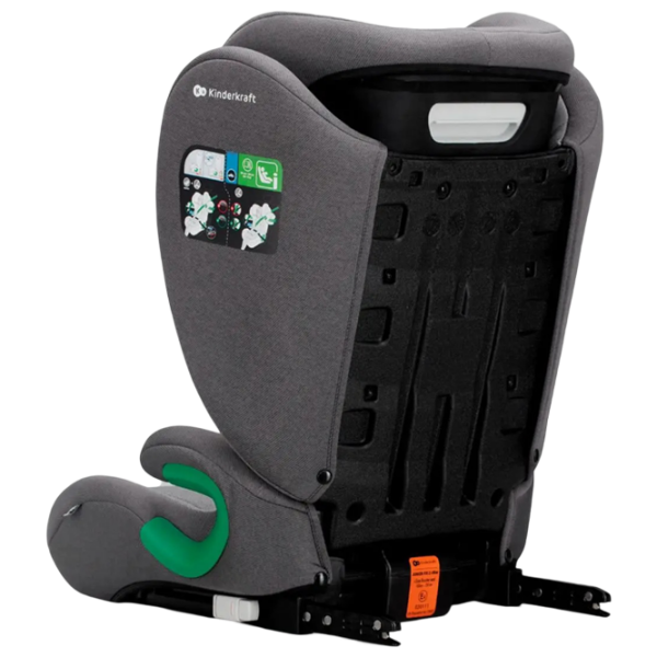 Scaun auto KinderKraft Junior Fix 2 KCJUFI20GRY0000 Gray 3 ani - 12 ani, 36 kg photo 6