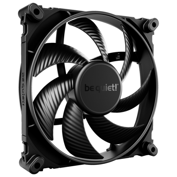 Вентилятор для корпуса Be quiet! Silent Wings 4 PWM Черный  photo 1
