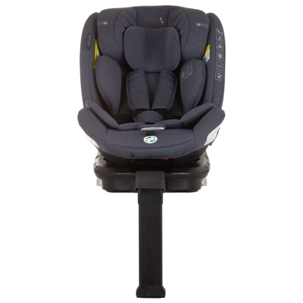 Scaun auto Chipolino Tourino STKTRN02402GN Graphite 0 luni - 12 ani, 36 kg photo 3