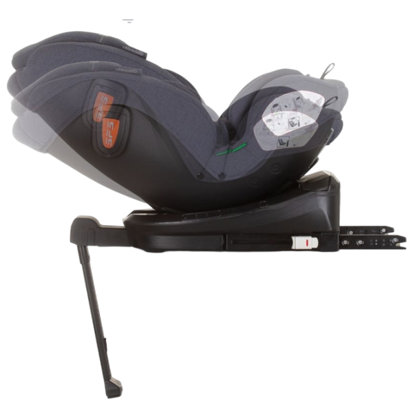 Scaun auto Chipolino Tourino STKTRN02402GN Graphite 0 luni - 12 ani, 36 kg photo 5