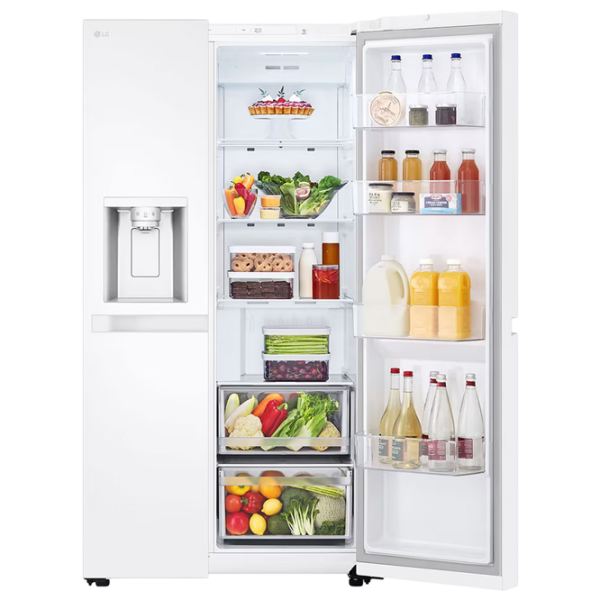 Frigider LG GSLC40SWPE White 417l / No Frost, 221l / No Frost, E photo 5