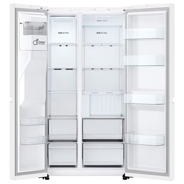 Frigider LG GSLC40SWPE White 417l / No Frost, 221l / No Frost, E photo 6