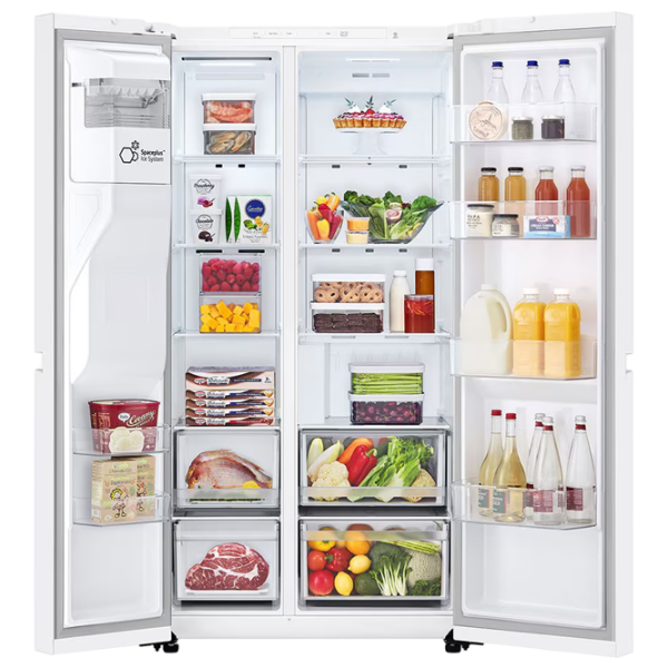 Frigider LG GSLC40SWPE White 417l / No Frost, 221l / No Frost, E photo 7