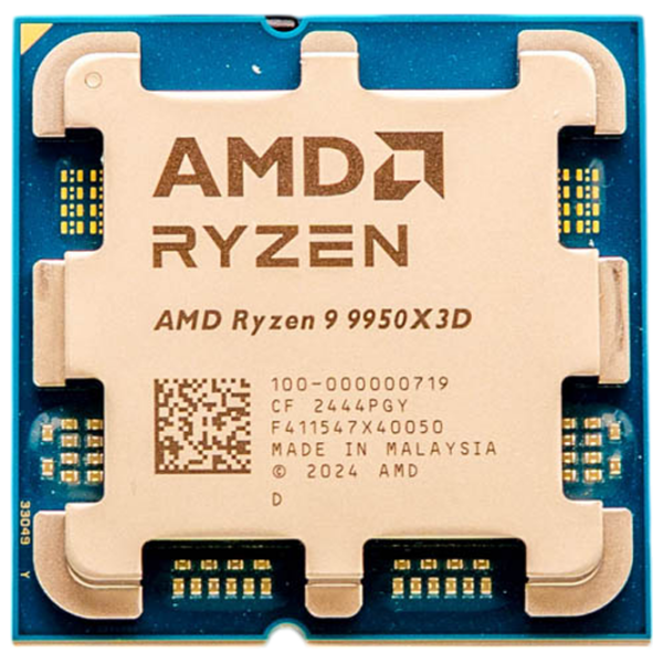 Procesor AMD Ryzen 9 9950X3D 4.40 GHz - 5.70 GHz Tray AMD Radeon Graphics photo 1