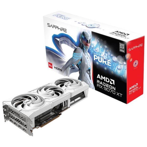 Placă video Sapphire PURE Radeon RX 9070 XT 16 GB PCI Express x16 5.0 photo 4