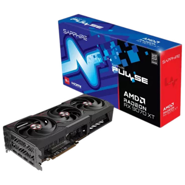 Видеокарта Sapphire PULSE Radeon RX 9070 XT 16 ГБ PCI Express x16 5.0 photo 5