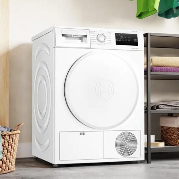 Mașină de uscat rufe Bosch WTH8300DFR White 8 kg, A++ photo 6