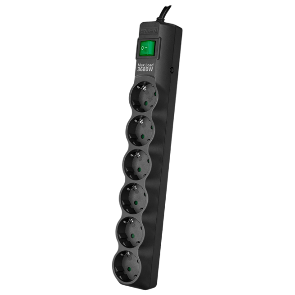 Prelungitor Sven SF-06E-16 3 m Black  photo 1
