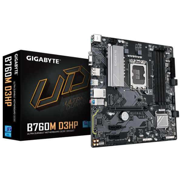 Материнская плата Gigabyte B760M D3HP mATX  photo 4