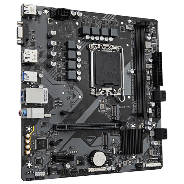 Материнская плата Gigabyte B760M E micro ATX  photo 3