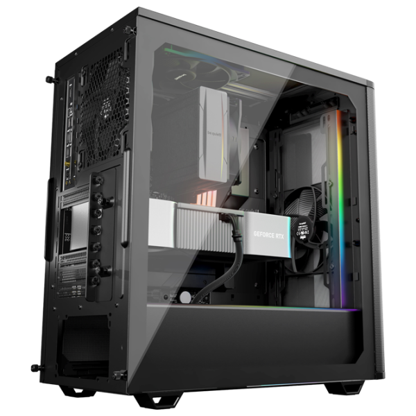 Carcasă Be quiet! Pure Base 501 DX Black micro ATX photo 4