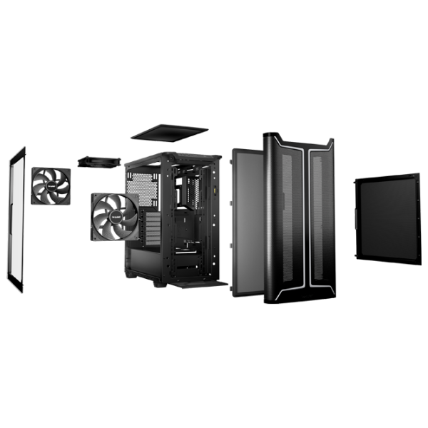 Carcasă Be quiet! Pure Base 501 DX Black micro ATX photo 9
