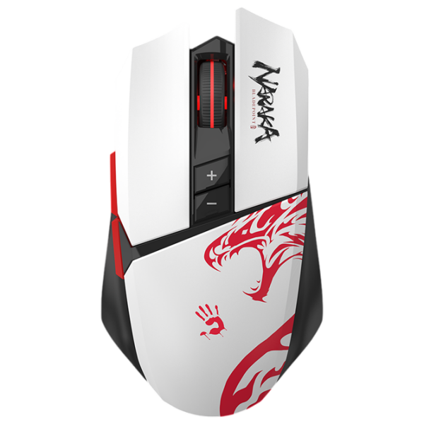 Mouse Bloody R36 Ultra Naraka White Fără fir / 12000 dpi photo 1