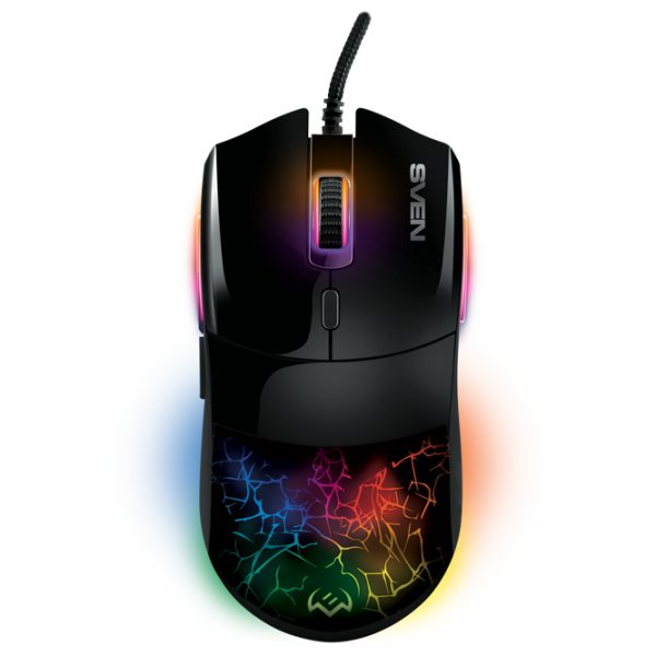 Mouse Sven RX-G995 Black Cu fir / 16000 dpi photo 1