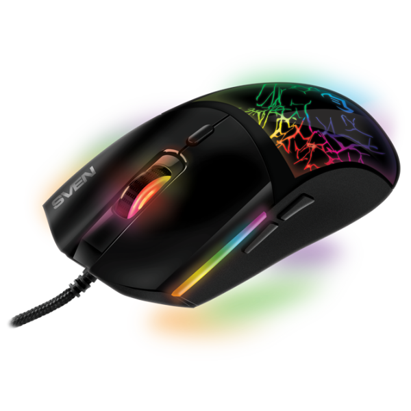 Mouse Sven RX-G995 Black Cu fir / 16000 dpi photo 2