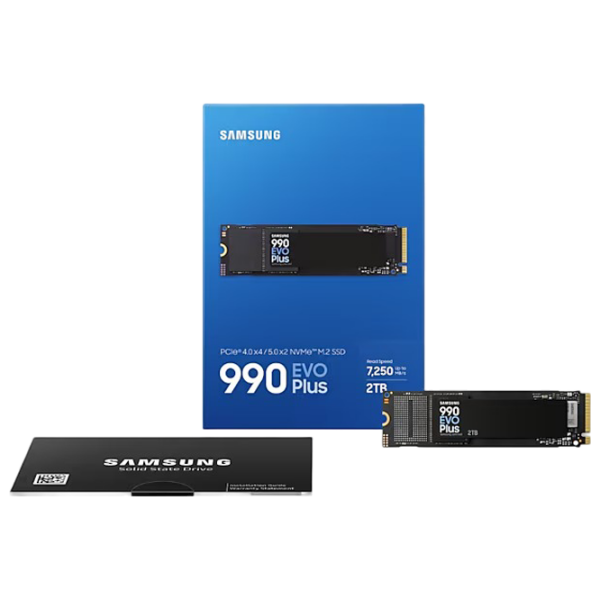 SSD Samsung 990 EVO Plus M.2 2 ТБ Скорость чтения: 7150 Мб/с,
Скорость записи: 6300 Мб/с photo 5