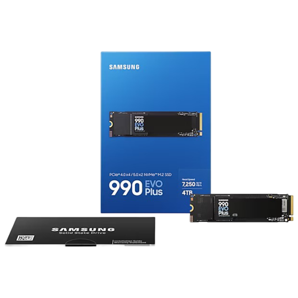 SSD Samsung 990 EVO Plus M.2 4 ТБ Скорость чтения: 7150 Мб/с,
Скорость записи: 6300 Мб/с photo 5