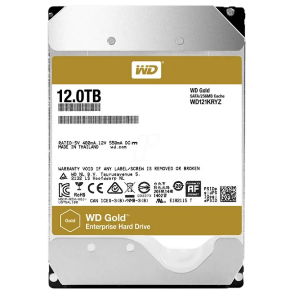 HDD Western Digital Gold Enterprise 3.5'' 12 TB  photo 4