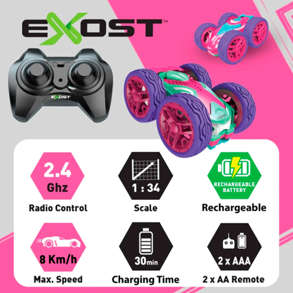 Mașină Exost Silverlit Mini Flip Amazone 20291
Blue
Multicolor  photo 6