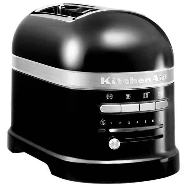 Toster KitchenAid 5KMT2204EOB Black 1250 W, Numărul de grade de prăjire: 7 photo 1