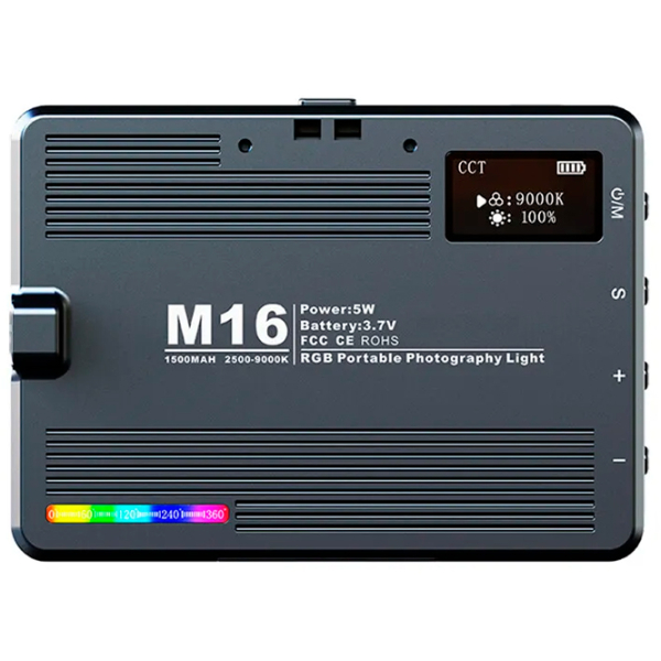 Lumină foto Pocket M16 Plastic / Black photo 4