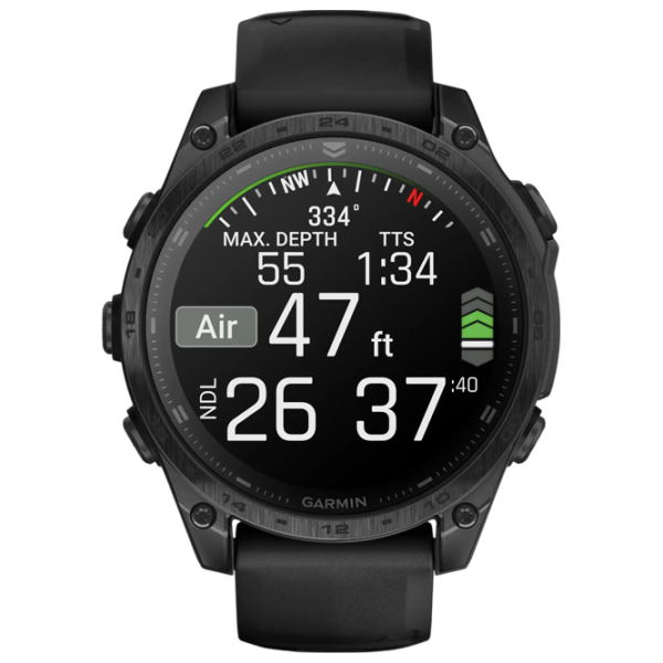 Ceas inteligent Garmin Tactix 8 Black 1.4" | 47 mm | Titan/Silicon
| 010-03405-01 photo 4