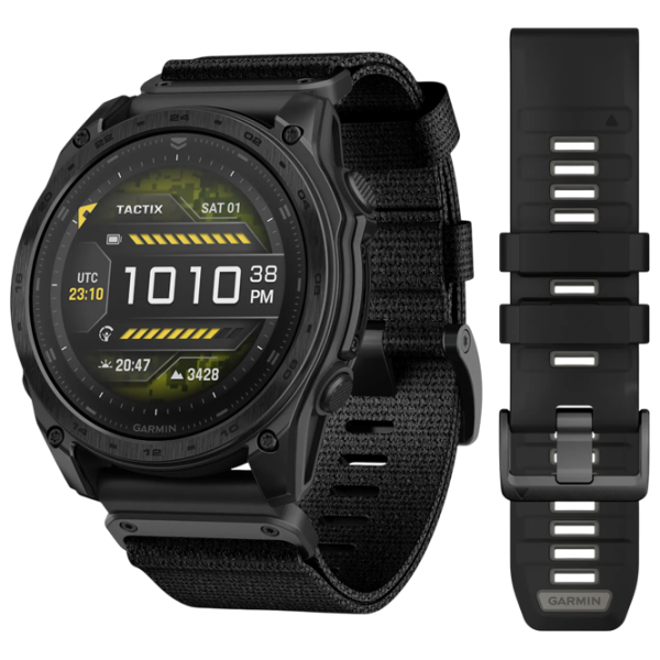 Ceas inteligent Garmin Tactix 8 Black 1.4" | 51 mm | Titan/Textil
| 010-03406-01 photo 1
