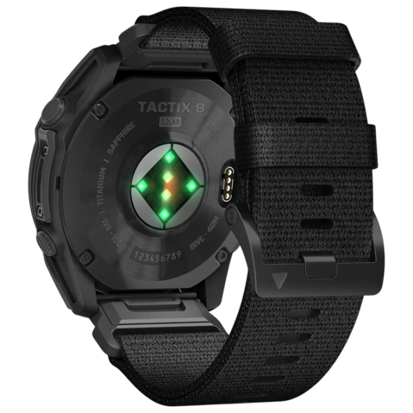 Умные часы Garmin Tactix 8 Solar Elite Черный 1.4" | 51 мм | Титан/Нейлон
| 010-03407-11 photo 5