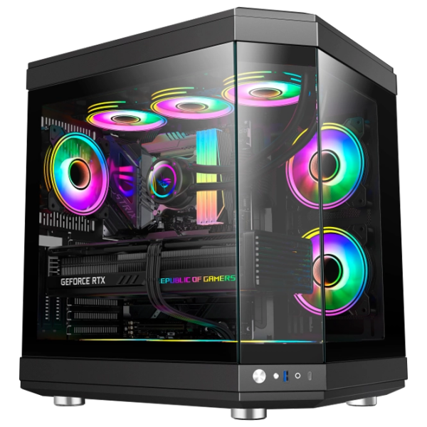 Calculator de jocuri Navigator 00681 Black Intel Core i9 14900KF 64 GB 2 TB GeForce RTX 5070 Ti 16 GB photo 2