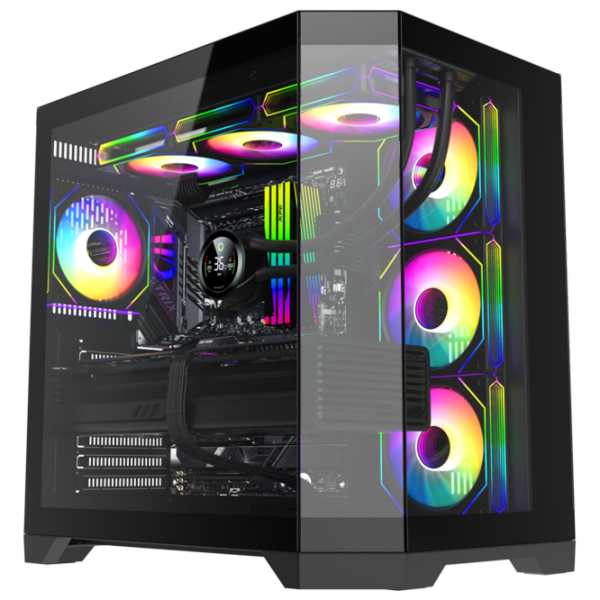Игровой компьютер Navigator 00682 Черный AMD Ryzen 7 9800X3D 64 ГБ 2 ТБ GeForce RTX 5070 Ti 16 ГБ photo 7