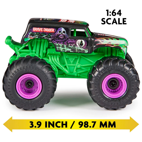 Mașină Spin Master Monster Jam Grave Digger 6068563
Violet
Green  photo 5
