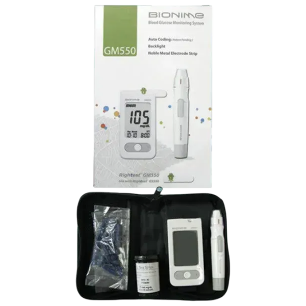Glucometru Bionime GM550 White  photo 1