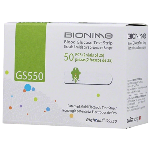 Глюкометр Bionime GS550 Белый  photo 1