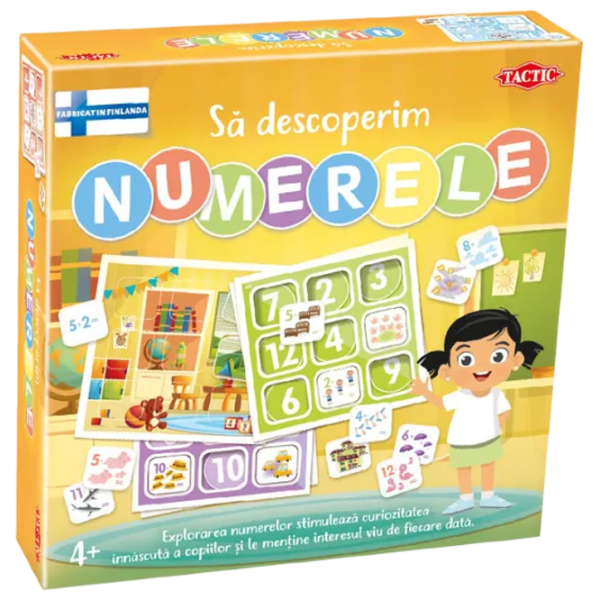 Joc educativ Tactic Let's Learn Numbers Dezvoltare, 4+