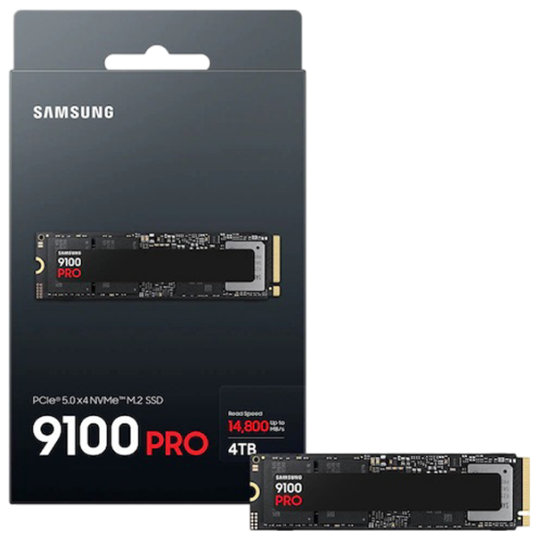 SSD Samsung 9100 PRO M.2 NVMe 4 TB Viteza de citire: 14700 MB/s,
Viteza de inscriere: 13300 MB/s photo 4