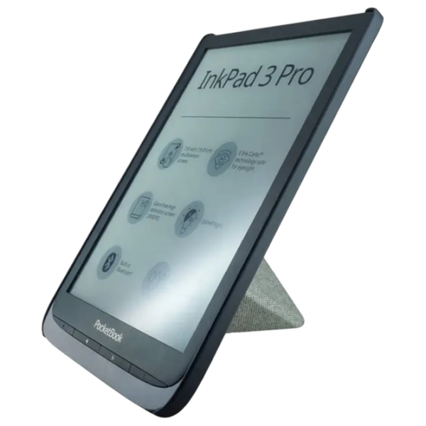 Husă pentru carte electronică Pocketbook 741 HN-SLO-PU-740-LG-CIS Gray Pocketbook, 7.8", Piele artificială photo 3