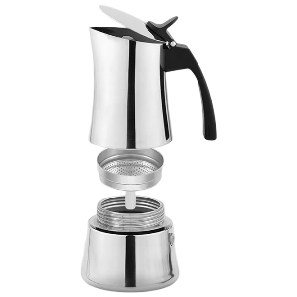 Cafetieră gheizer Maestro Mr-1668-2
Inox 0.1l, Aluminiu photo 2