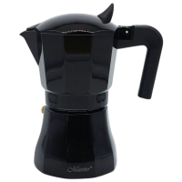 Cafetieră gheizer Maestro Mr-1658-6
Black 0.3l, Aluminiu