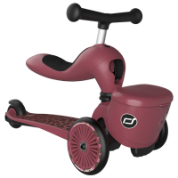 Trotinetă pentru copii cu trei roți Scoot and Ride Highway Kick 1 Lifestyle () Purple 1 an, , Din PU