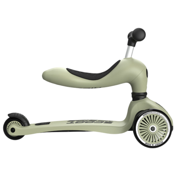 Trotinetă pentru copii cu trei roți Scoot and Ride Highway Kick 1 (96068) Olive 1 an, , Din PU photo 3