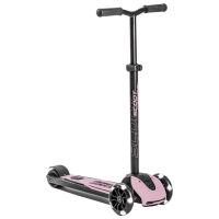 Детский трёхколёсный самокат Scoot and Ride Highway Kick 5 Led () Роза