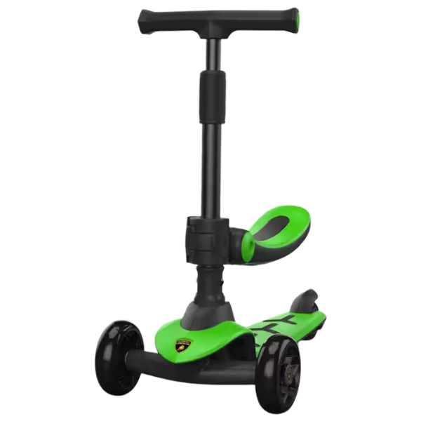 Trotinetă pentru copii cu trei roți Glamvers Lambrghini Trio (189613) Green 2 ani, 50 kg, Din PU photo 1