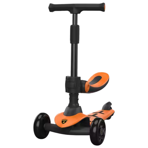 Trotinetă pentru copii cu trei roți Glamvers Lambrghini Trio (189620) Orange 2 ani, 50 kg, Din PU photo 1