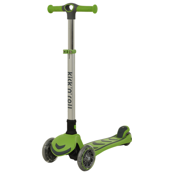 Trotinetă pentru copii cu trei roți Glamvers S6 (189255) Green 3 ani, 50 kg, Din PU photo 1