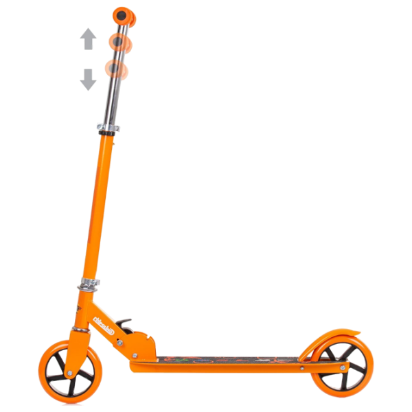 Trotinetă pentru copii cu două roți Chipolino Sharky (3800931055400) Orange 6 ani, 100 kg, Din PU photo 3