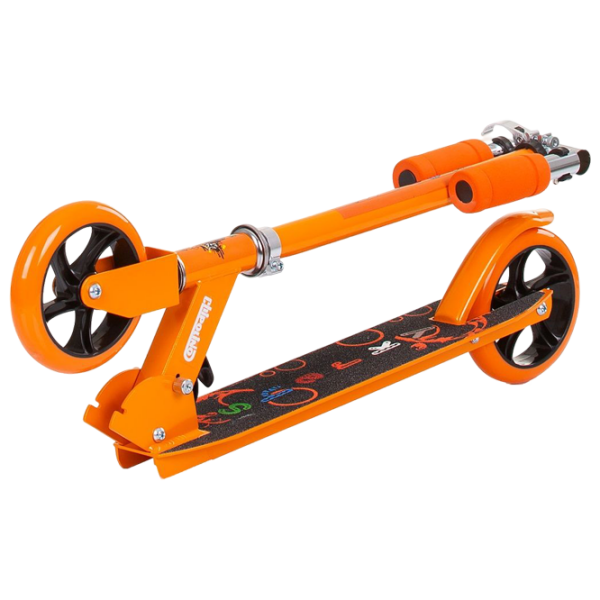 Trotinetă pentru copii cu două roți Chipolino Sharky (3800931055400) Orange 6 ani, 100 kg, Din PU photo 4